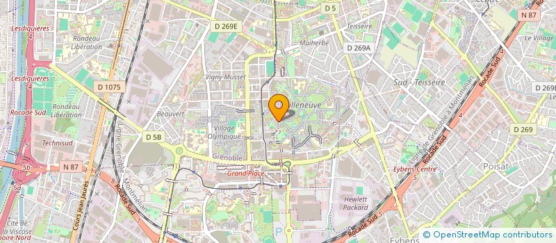 localisation de l'entreprise SAIDANI BATIMENT  GRENOBLE