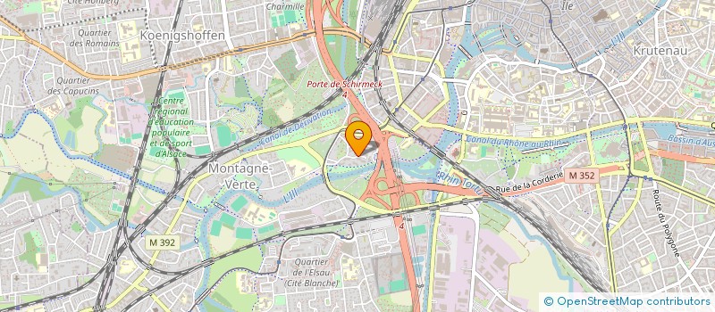 localisation de l'entreprise SAIDANI INVESTISSEMENT à STRASBOURG