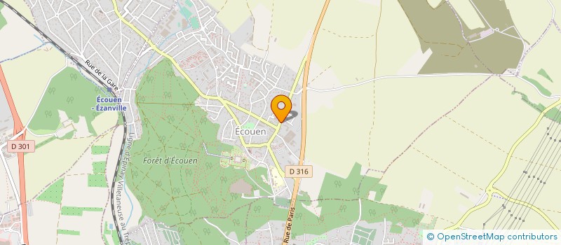 localisation de l'entreprise SAIDE  ECOUEN