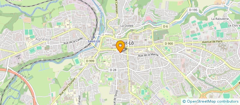 localisation de l'entreprise SAIDI MOUHEB  SAINT-LO