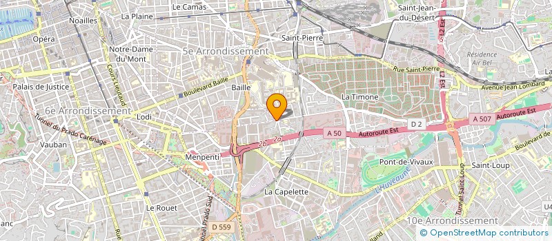 localisation de l'entreprise SAIDON ET CIE à MARSEILLE