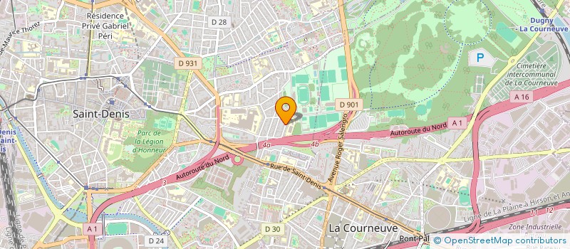 localisation de l'entreprise SAIF DEPANNAGE à SAINT-DENIS