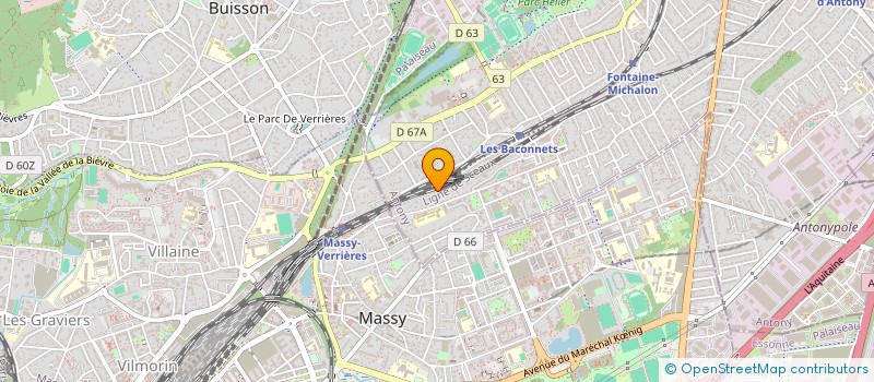 localisation de l'entreprise SAIF VTC à ANTONY