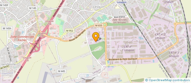 localisation de l'entreprise SAIFA NORD SEMI REMORQUE à LESQUIN