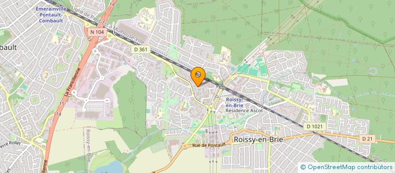 localisation de l'entreprise SAIFEE  ROISSY-EN-BRIE