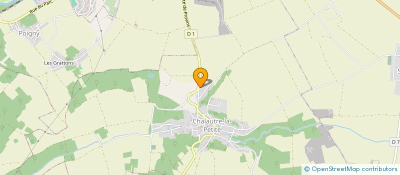 localisation de l'entreprise SAIGA à CHALAUTRE-LA-PETITE
