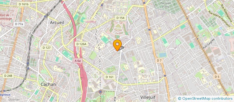 localisation de l'entreprise SAIGHI BIO  VILLEJUIF