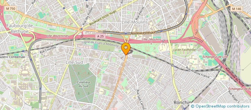 localisation de l'entreprise SAIGON 2 à LILLE