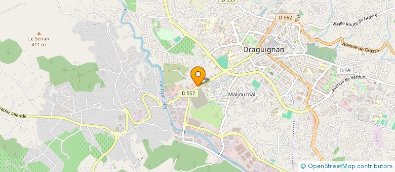 localisation de l'entreprise SAIGON 2  DRAGUIGNAN