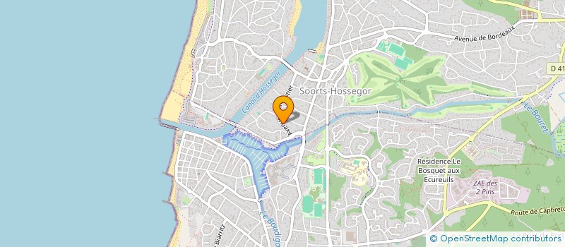 localisation de l'entreprise SAIGON  SOORTS-HOSSEGOR