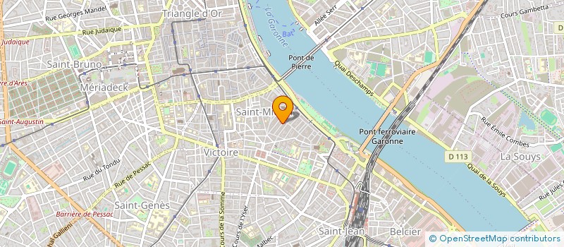 localisation de l'entreprise SAIGON BY NIGHT  BORDEAUX