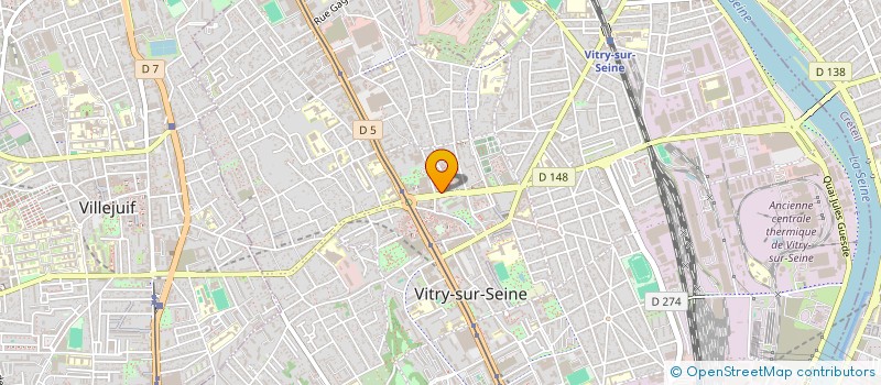 localisation de l'entreprise SAIGON BY NIGTH à VITRY-SUR-SEINE