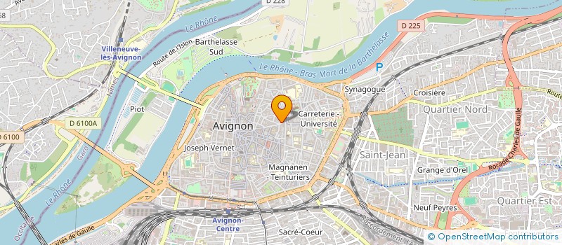 localisation de l'entreprise SAIGON FOOD  AVIGNON