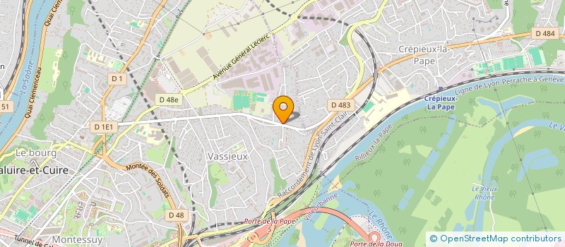 localisation de l'entreprise SAIGVER  CALUIRE-ET-CUIRE