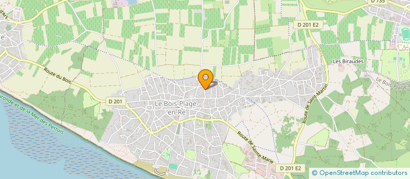 localisation de l'entreprise SAIKA  LE BOIS-PLAGE-EN-RE