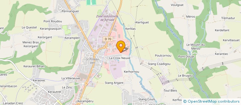 localisation de l'entreprise SAIL à CONCARNEAU