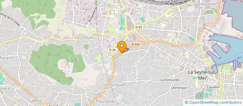 localisation de l'entreprise SAIL'ART STUDIO  LA SEYNE-SUR-MER