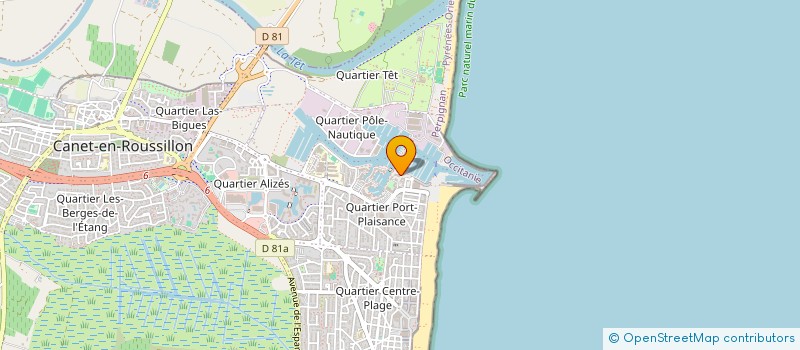 localisation de l'entreprise SAIL CLASSIC 66  CANET-EN-ROUSSILLON