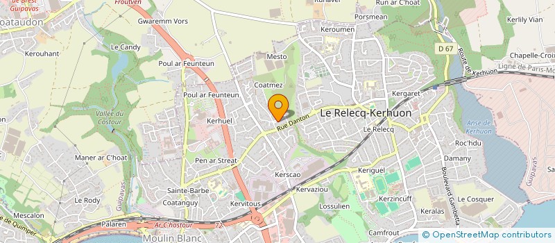 localisation de l'entreprise SAIL EDUCATION  LE RELECQ-KERHUON