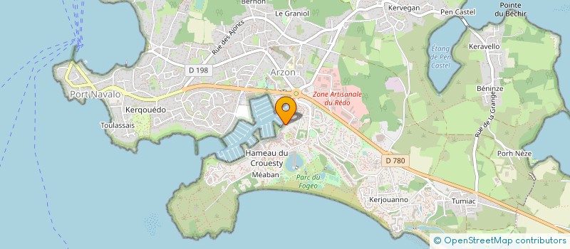 localisation de l'entreprise SAIL FRANCE à ARZON
