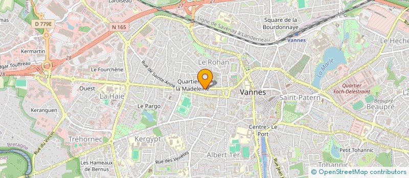localisation de l'entreprise SAIL OUEST INVEST à VANNES