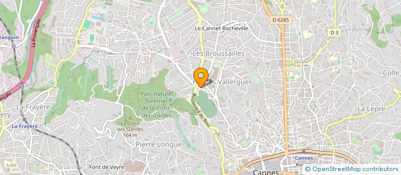 localisation de l'entreprise SAILCANNES  CANNES