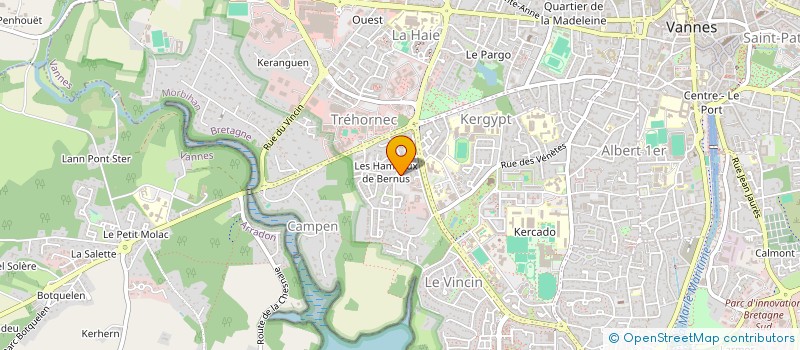 localisation de l'entreprise SAILCOOP à VANNES