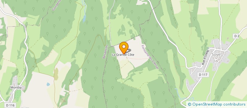 localisation de l'entreprise SAILED COOP  FONTAINE-LES-CLERVAL