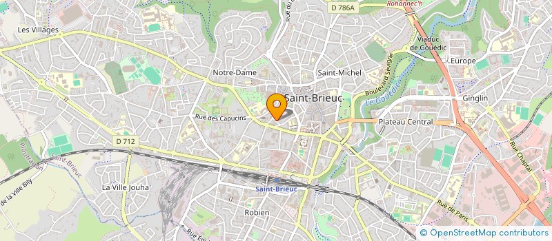 localisation de l'entreprise SAILFISH à SAINT-BRIEUC