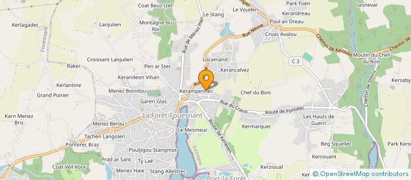 localisation de l'entreprise SAILING BOOST à LA FORET FOUESNANT