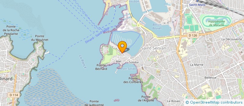 localisation de l'entreprise SAILING INTERNATIONAL SERVICE à SAINT-MALO