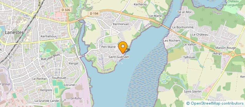 localisation de l'entreprise SAILING & YACHTING ACADEMY SYA  LANESTER