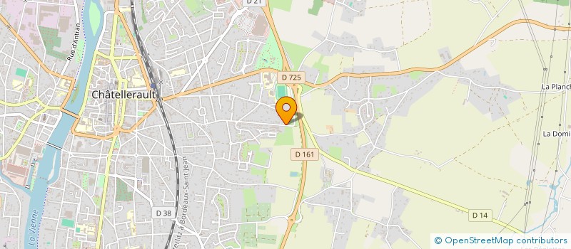localisation de l'entreprise SAILLANT INVESTISSEMENTS à CHATELLERAULT