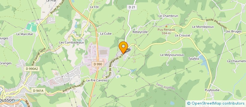 localisation de l'entreprise SAILLOTBOIS à SAINT-AMAND