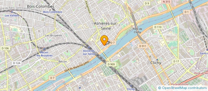 localisation de l'entreprise SAILLY ROLAND CAHITTE GERARD SAILLY ERIC à ASNIERES-SUR-SEINE