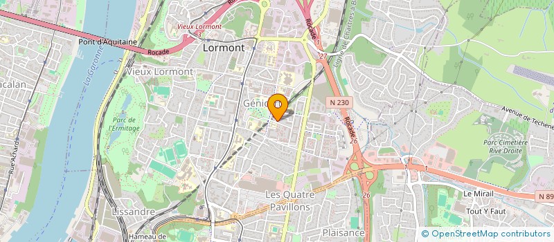 localisation de l'entreprise SAILM SALIM à LORMONT