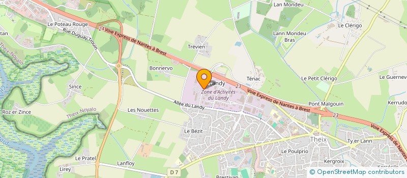 localisation de l'entreprise SAILS IMMO  THEIX-NOYALO