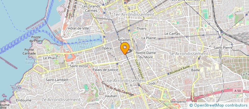 localisation de l'entreprise SAILYNG NAILS & CILS à MARSEILLE