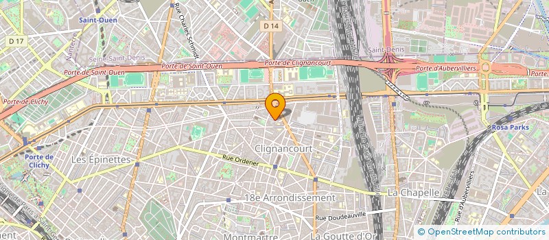 localisation de l'entreprise SAIM BAT à PARIS