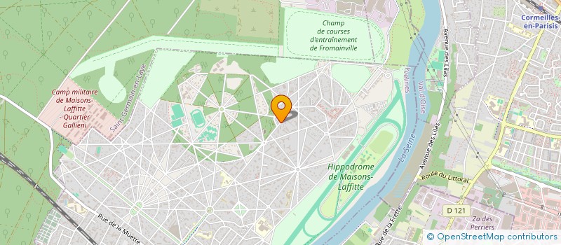 localisation de l'entreprise SAIME INDUSTRIE à MAISONS-LAFFITTE