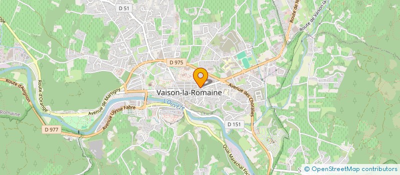 localisation de l'entreprise SAIMIN  VAISON-LA-ROMAINE