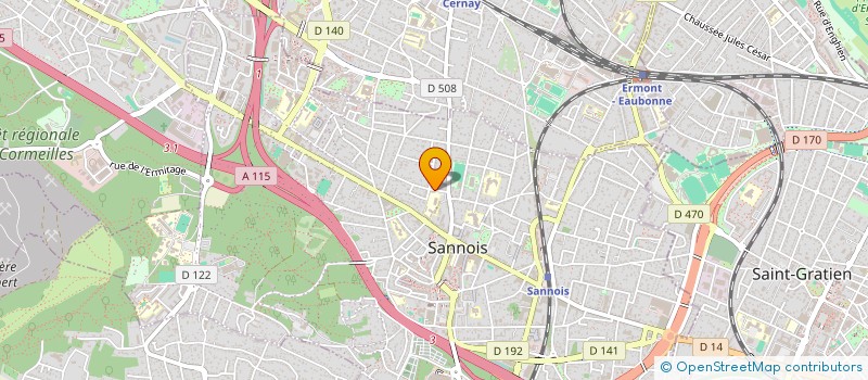 localisation de l'entreprise SAIMLER DECO à SANNOIS