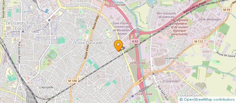 localisation de l'entreprise SAIMO à TOULOUSE