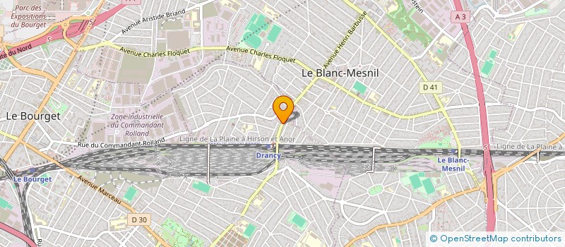 localisation de l'entreprise SAIMON VTC à DRANCY