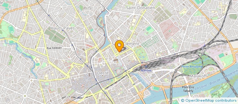 localisation de l'entreprise SAIN  NANTES