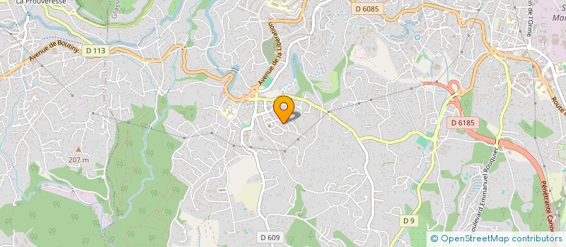 localisation de l'entreprise SAIN BIO'Z à GRASSE