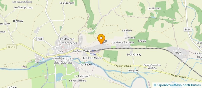 localisation de l'entreprise SAIN ET SAUF  MONTOIRE SUR LE LOIR