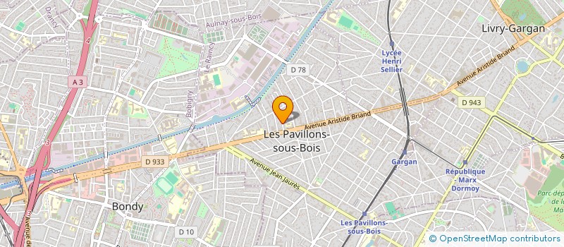 localisation de l'entreprise SAINA à LES PAVILLONS-SOUS-BOIS