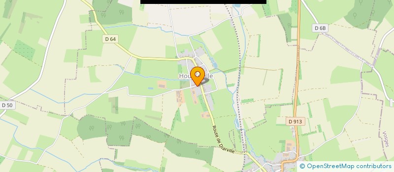 localisation de l'entreprise SAINBAL  HOUSSEVILLE