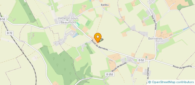 localisation de l'entreprise SAINGRAIN  VATTETOT-SOUS-BEAUMONT